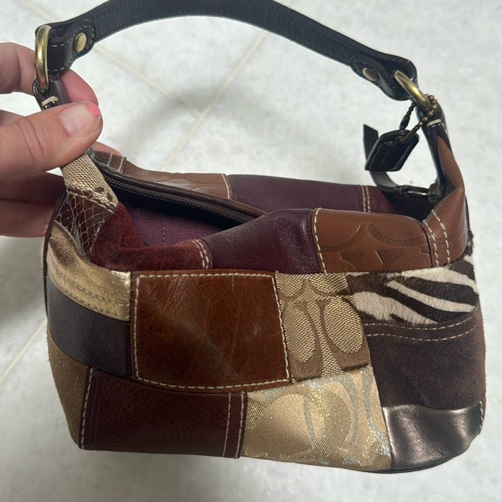 Coach patchwork purse
